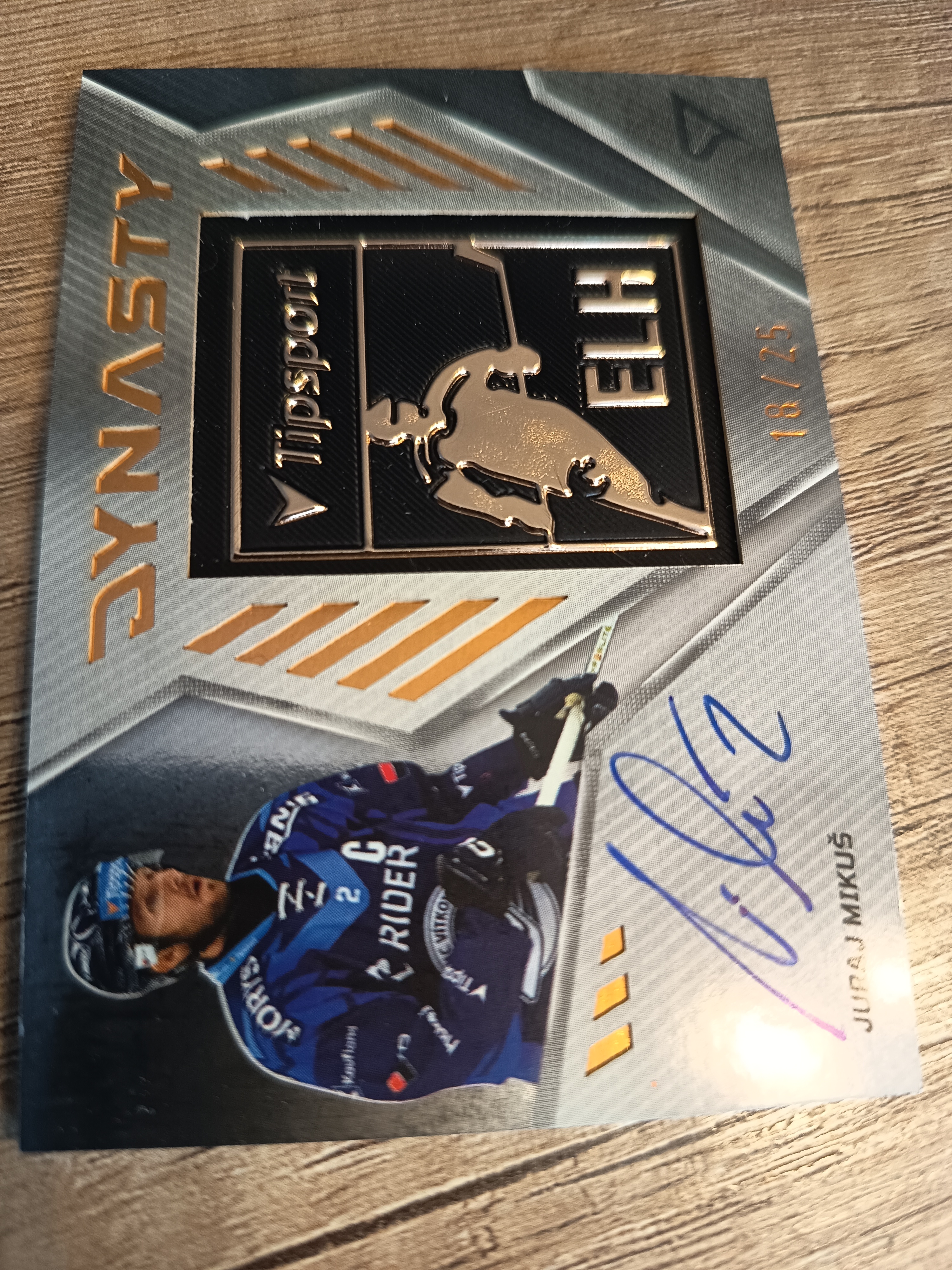 Dynasty Copper Logo Auto xx/25