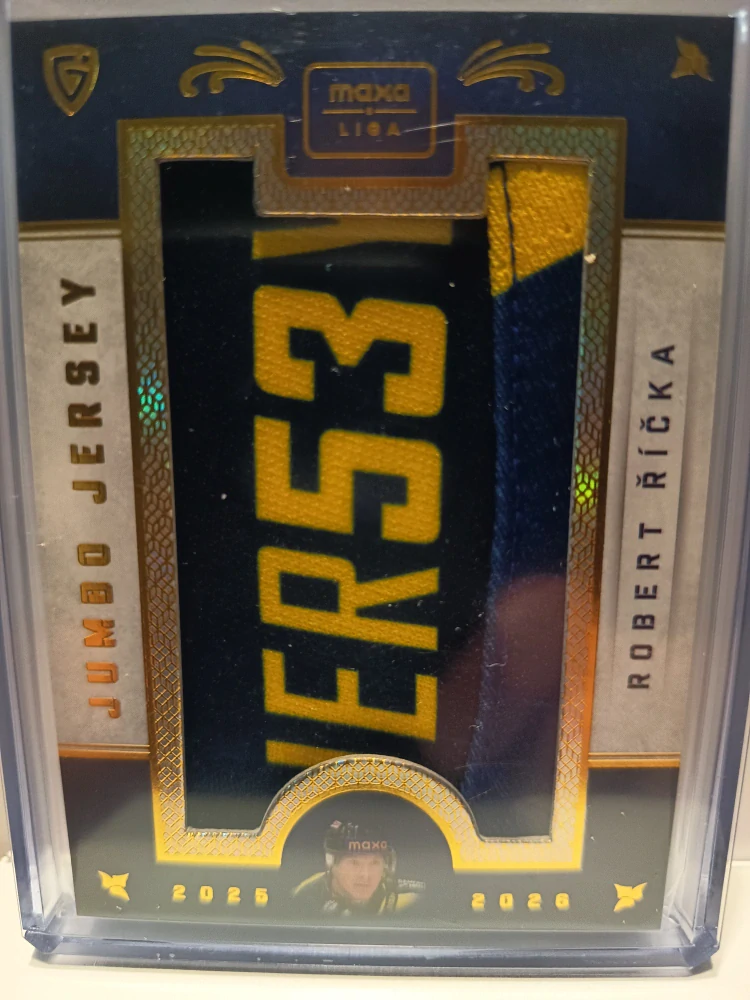 Robert Říčka Jumbo jersey 1/1 Zlín 25/26 2. série