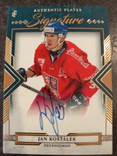 Jan Košťálek Authentic Player Signature Blue 6/6