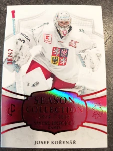 Josef Kořenář Season Collection Red 06/12