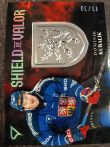 Dominik Kubalík Shield of Valor Royal Silver 13/30
