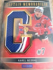 Karel Nedbal Assistant memorabilia 4/15 Pardubice 25/26