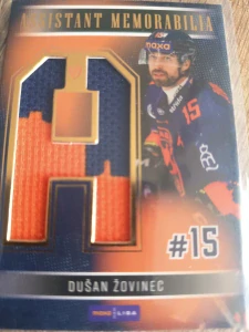 Dušan Žovinec Assistant memorabilia 5/15 Litoměřice 25/26