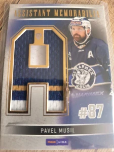 Pavel Musil Assistant memorabilia 5/15 Kolín 25/26