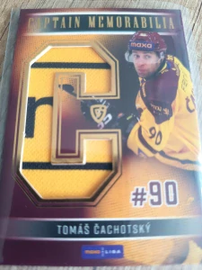 Tomáš Čachotský Assistant memorabilia 9/15 Jihlava 25/26