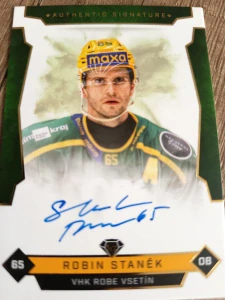 Robin Staněk Authentic signature 21/25 Vsetín 25/26