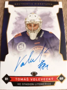 Tomáš Volevecký Authentic signature 07/25 Litoměřice 25/26