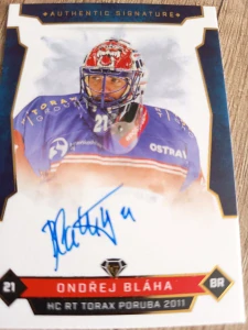 Ondřej Blaha Authentic signature 16/25 Poruba 25/26