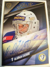 Oldřich Cichoň Team goalie signature 19/25 Přerov 25/26