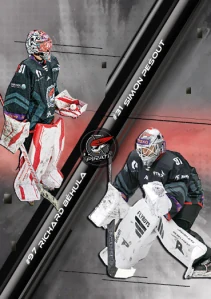 Richard Běhula Simon Pešout Goalie Tandem Chomutov 25/26