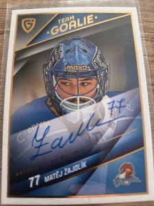 Matěj Žadlík Goalie signature 05/25 Tábor 25/26 1. série