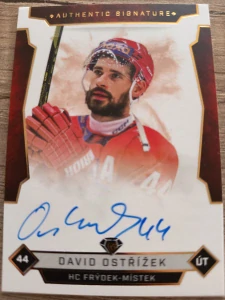 David Ostřížek Authentic signature 24/25 Frýdek 25/26 2. série