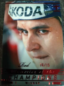Jiří Vykoukal Champions Wien 96 Red 14/15 25/26 Series 1 Collectors box Real cards