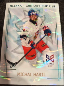 Michal Hartl Hlinka Gretzky cup U18 Turquoise 1of1 25/26 Series 1 Collectors box Real cards