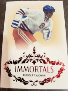 Rudolf Tajcnár Immortals Red 03/23 25/26 Series 1 Collectors box Real cards