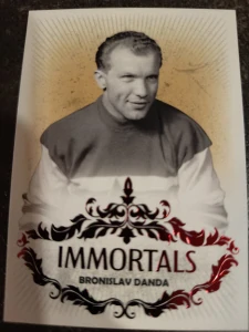 Bronislav Danda Immortals Red 03/23 25/26 Series 1 Collectors box Real cards