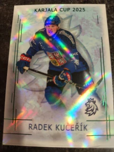 Radek Kučeřík Emerald 22/22 25/26 Series 1 Collectors box Real cards