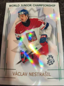 Václav Nestrašil Emerald 22/22 25/26 Series 1 Collectors box Real cards