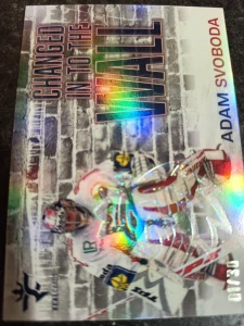 Adam Svoboda Changed in to the wall Crosslight 01/30 25/26 Series 1 Collectors box Real cards
