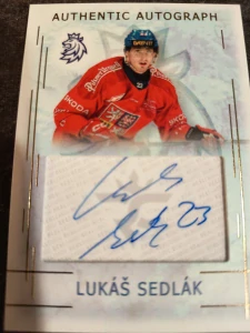 Lukáš Sedlák Authentic autograph 16/17 25/26 Series 1 Collectors box Real cards
