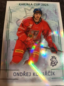 Ondřej Kovařčík Emerald 13/22 25/26 Series 1 Collectors box Real cards