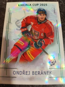 Ondřej Beránek Emerald 04/22 25/26 Series 1 Collectors box Real cards