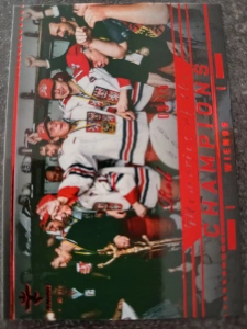 Kaberle, Neckář a Kysela Champions Wien 96 Red 05/15 25/26 Series 1 Collectors box Real cards
