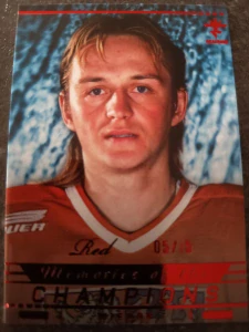Pavel Patera Champions Wien 96 Red 05/15 25/26 Series 1 Collectors box Real cards