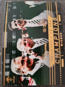 Uher, Bukač a Lener Champions Wien 96 Gold 18/30 25/26 Series 1 Collectors box Real cards