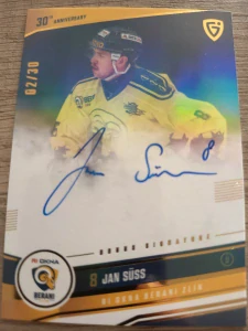 Jan Suss 30 let od finále Signature 02/30 Zlín 24/25 1. série