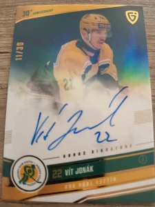 Vít Jonák 30 let od finále Signature 11/30 Vsetín 24/25 1. série