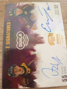 Patrik Ozols Edgars Kulda Double Signature Expo gold 1of4 Jihlava 24/25 1. série