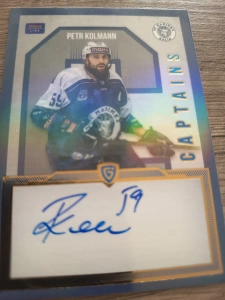 Petr Kolmann Captain Signature 16/30 Kolín 24/25 1. série