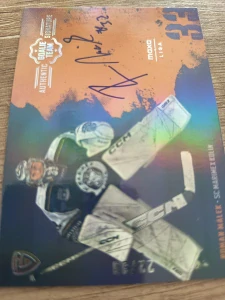 Roman Málek Goalie team signature 22/30 Kolín 24/25 1. série