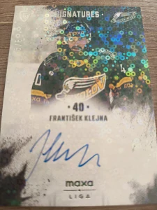 František Klejna Signature 5/6 Sokolov 24/25 1. série