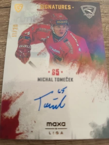 Michal Tomeček Signature 11/20 Prostějov 24/25 1. série