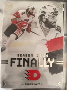 Tomáš Kaut Bonus paralell 09/25 Pardubice Finally season Goal cards