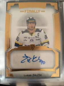 Lukáš Žalčík Autograph 05/20 Šumperk Finally season Goal cards