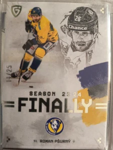 Roman Pšurný Bonus paralell 12/25 Přerov Finally season Goal cards