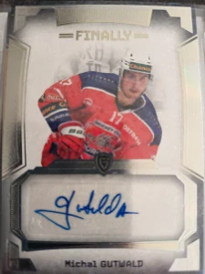 Michal Gutwald Autograph 4/5 Poruba Finally season Goal cards