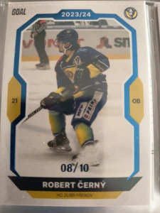 Robert Černý paralell 08/10 Přerov 23/24 1. série Goal cards