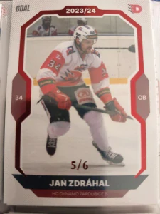 Jan Zdráhal paralell 5/6 Pardubice 23/24 1. série Goal cards