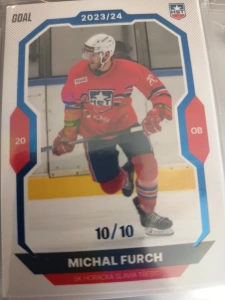 Michal Furch paralell 10/10 Třebíč 23/24 1. série Goal cards