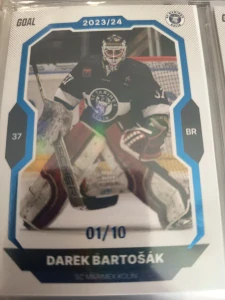 Darek Bartošák paralell 01/10 Kolín 23/24 2. série Goal cards