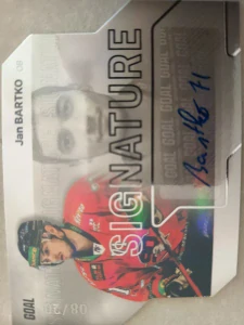 Jan Bartko signature silver 08/20 Znojmo 23/24 2. série Goal cards