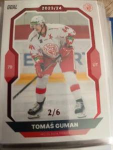 Tomáš Guman paralell 2/6 Slavie 23/24 2. série Goal cards