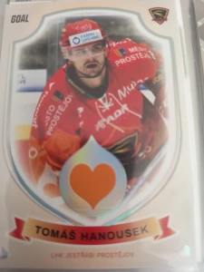 Tomáš Hanousek Kapka 01/20 Prostějov 23/24 1. série Goal cards