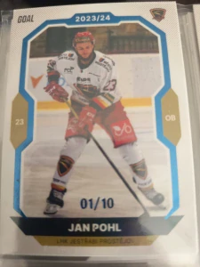 Jan Pohl paralell 01/10 Prostějov 23/24 2. série Goal cards