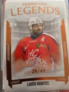 Luděk Krayzel Legends limit 29/49 Poruba 22/23 1. série