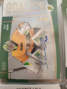 David Sachr Goalies signature 34/49 Vsetín 22/23 2. série